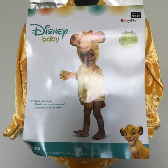 2 FOR $20 Disney Baby Simba Costume Lion King Nala - Picture 5 of 8